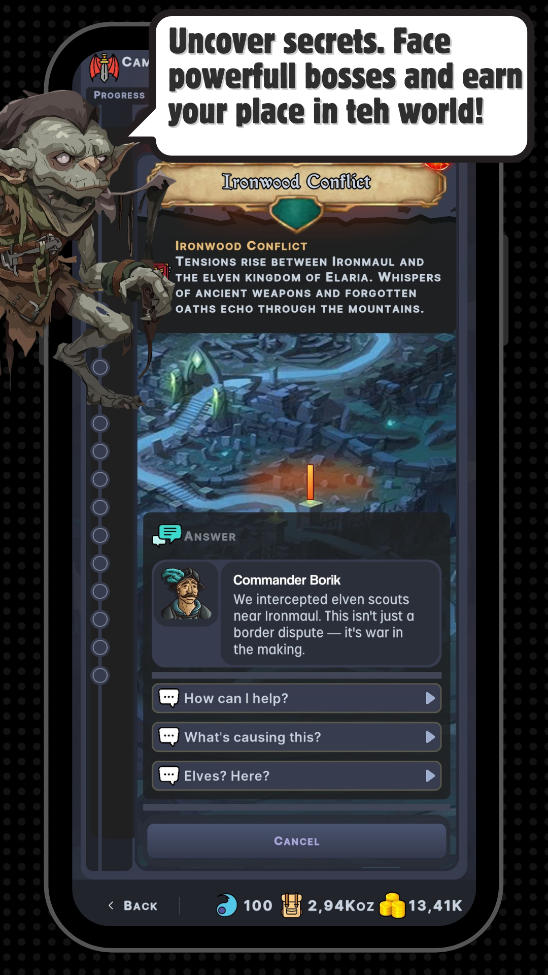 Tidle Campaign - Story quests