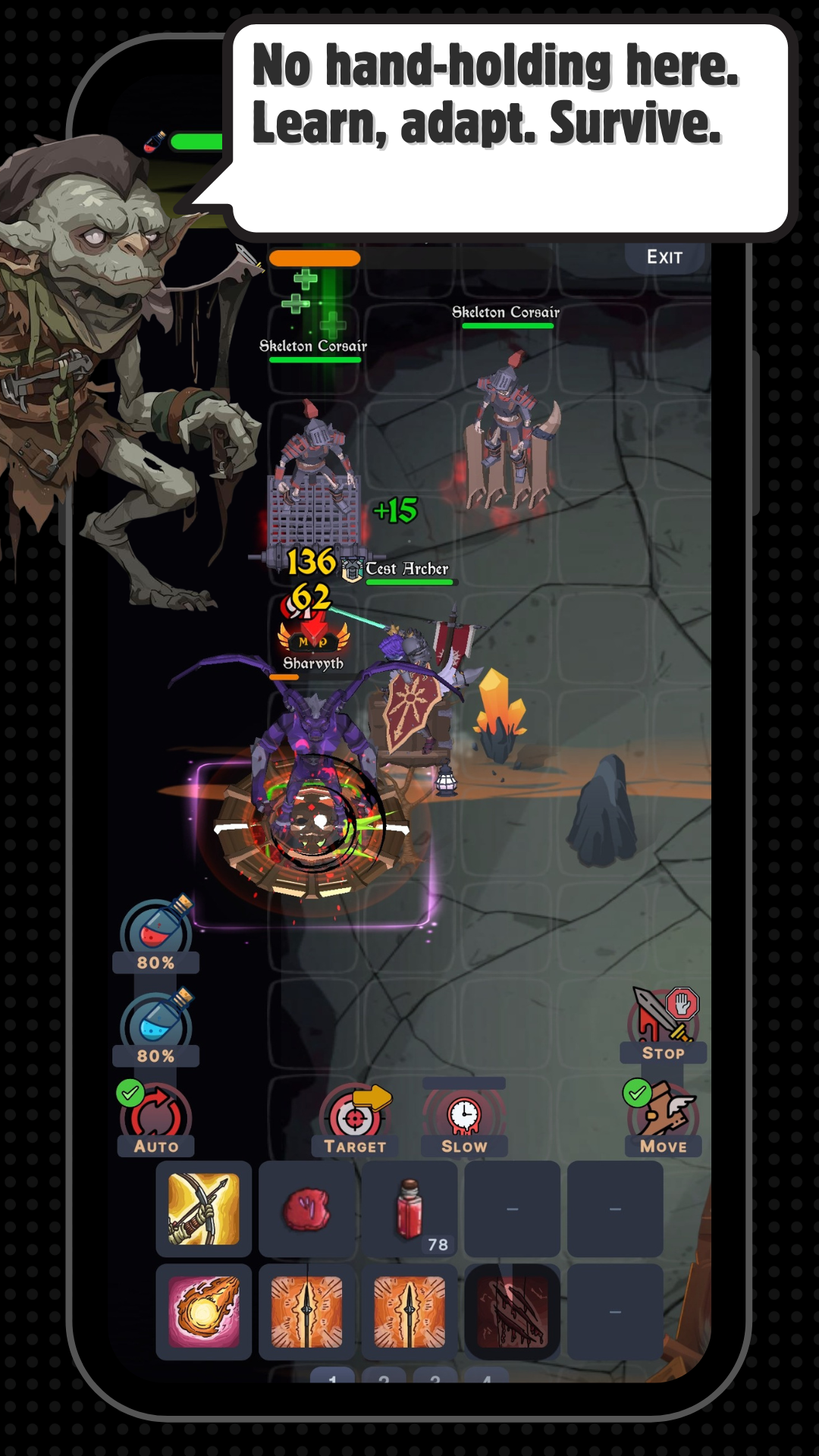 Tidle Dungeon - Co-op battles