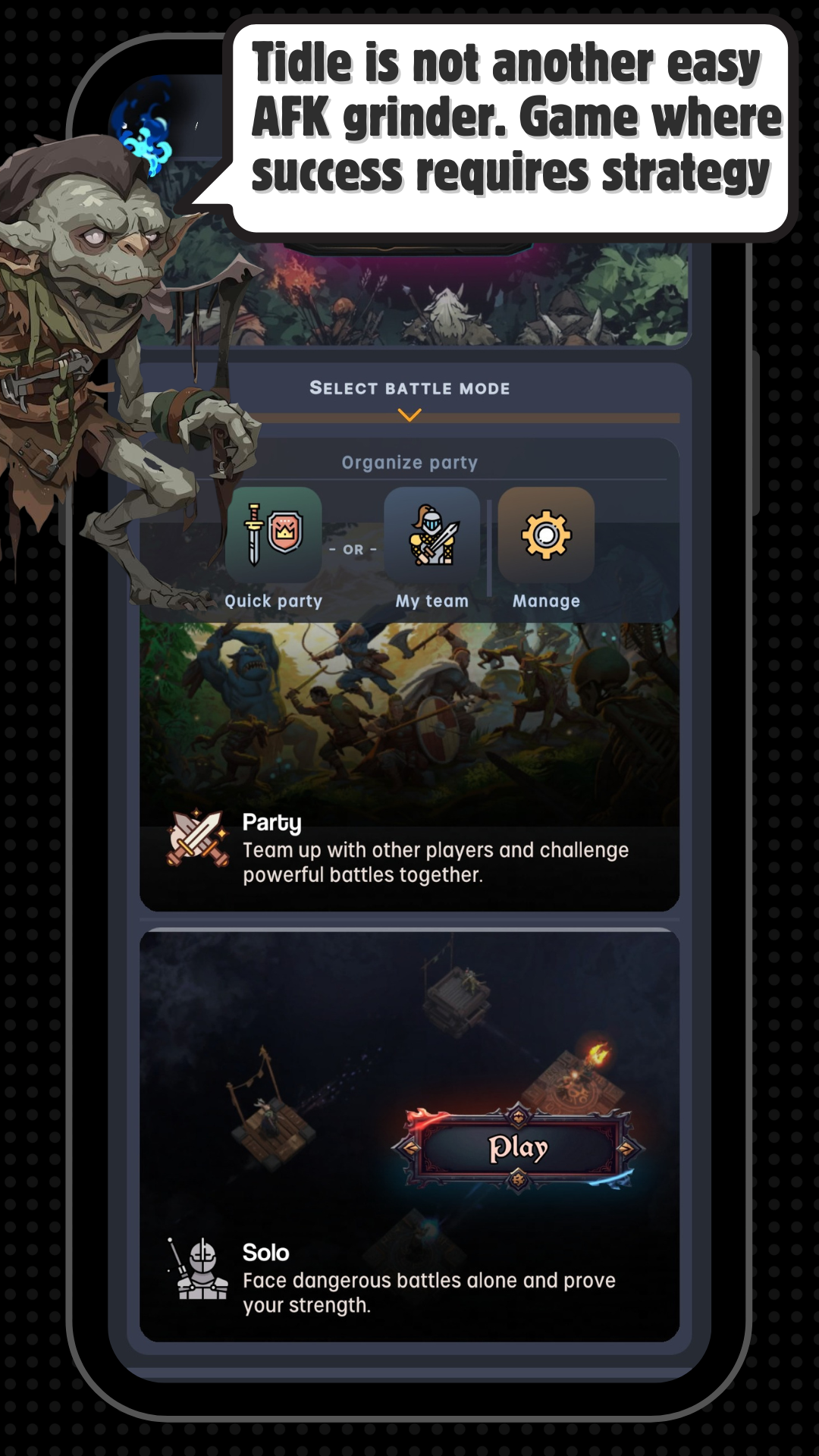 Tidle Party - Multiplayer modes